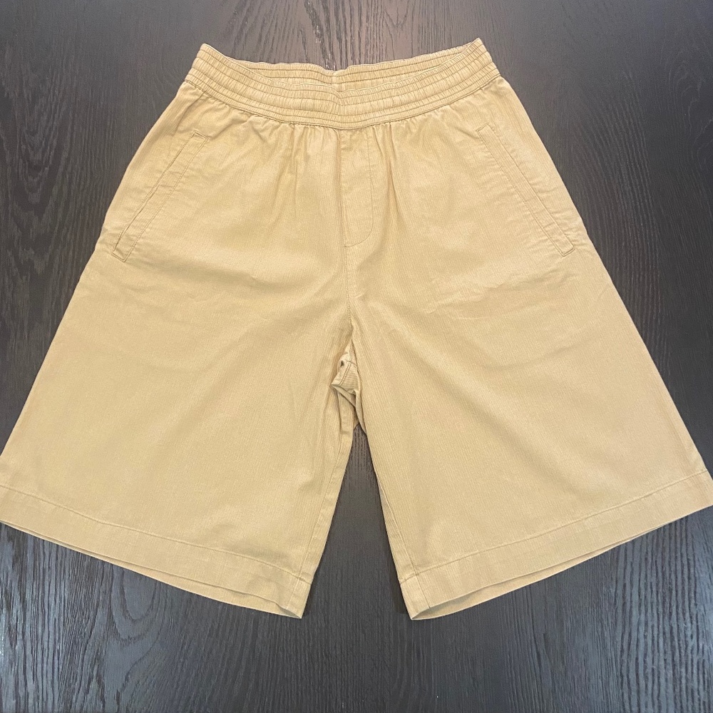 NEIL BARRET Beige Cotton Shorts